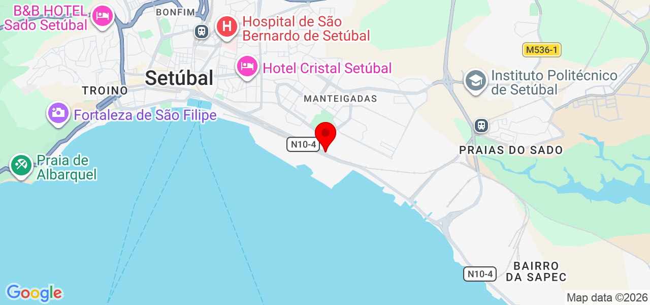 Carlos Carpinteiro - Setúbal - Setúbal - Mapa