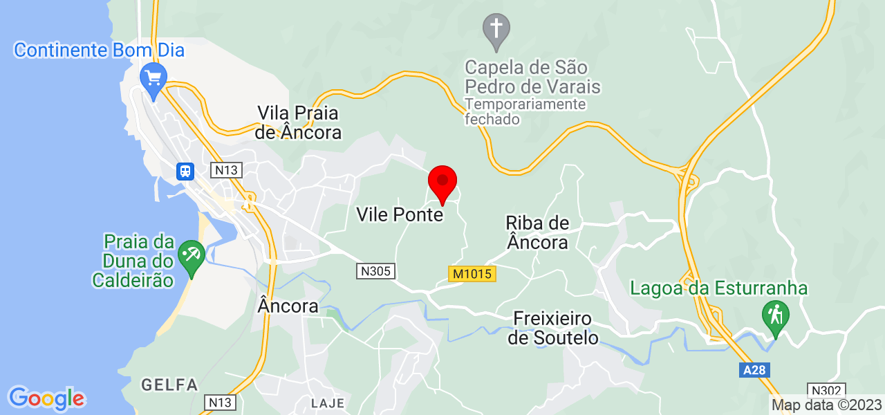 Jos&eacute; Lima - Viana do Castelo - Caminha - Mapa