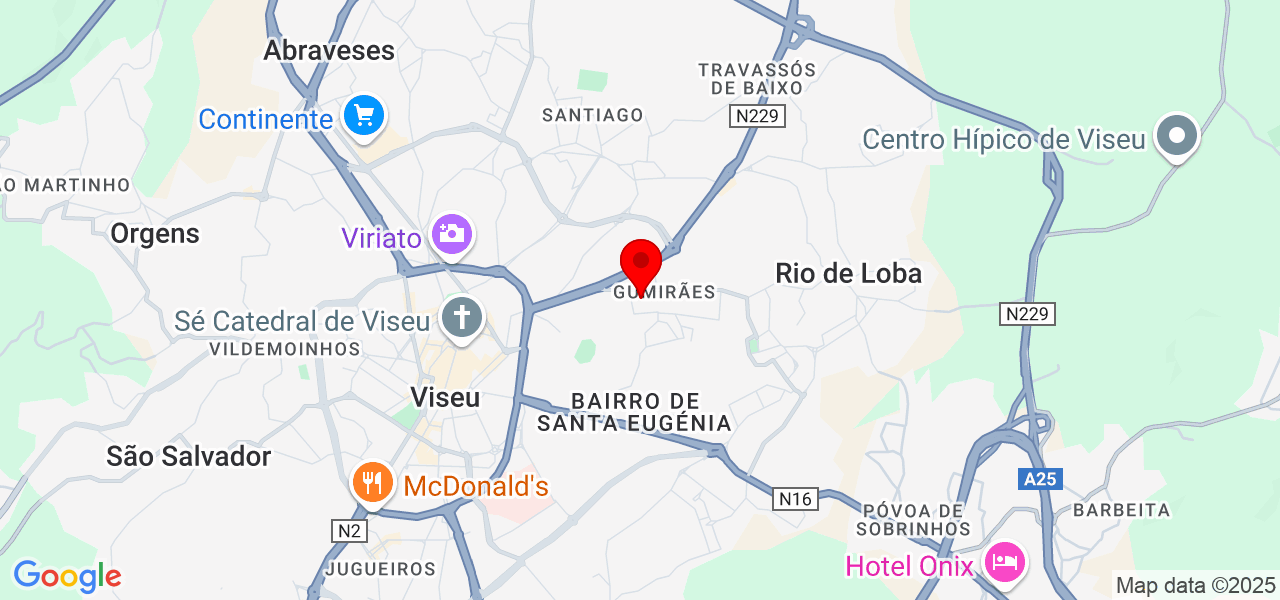 Débora terengue - Viseu - Viseu - Mapa