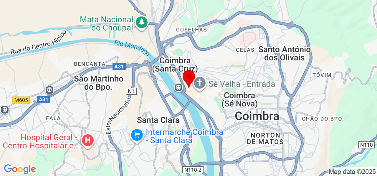 GABRIEL - Coimbra - Coimbra - Map