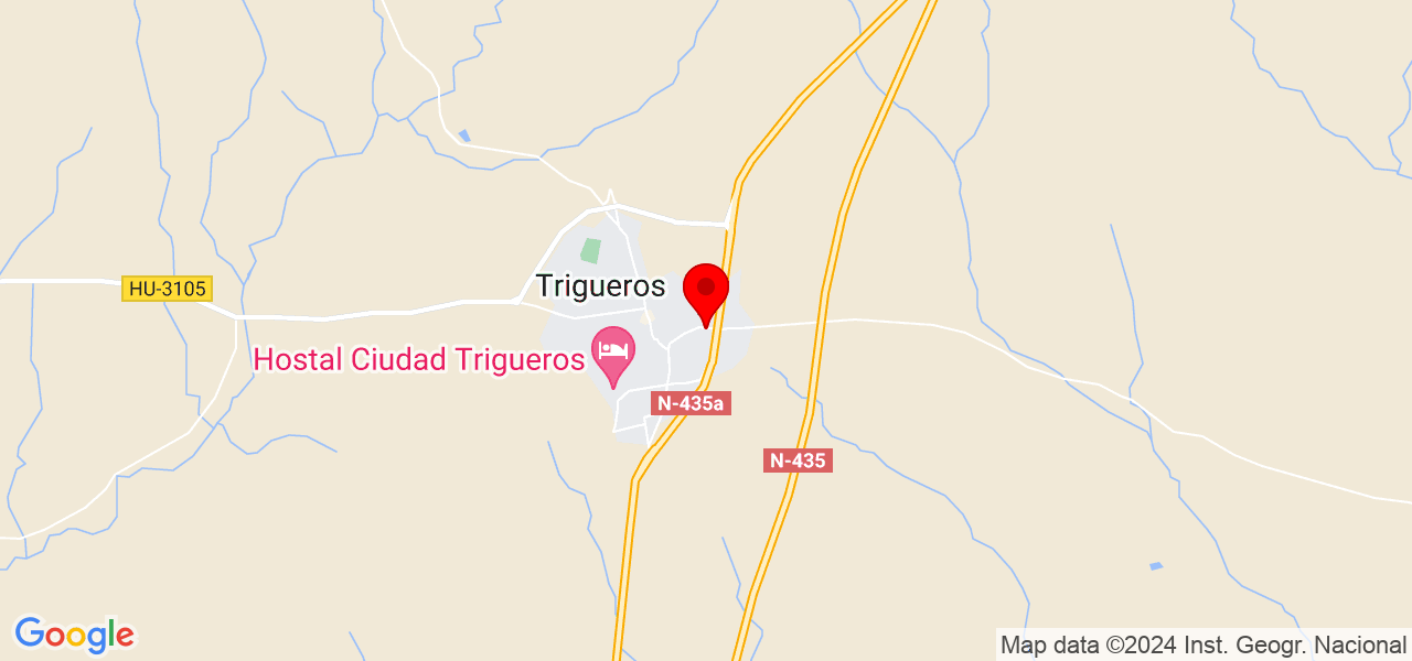 Gonzalo - Andalucía - Trigueros - Mapa