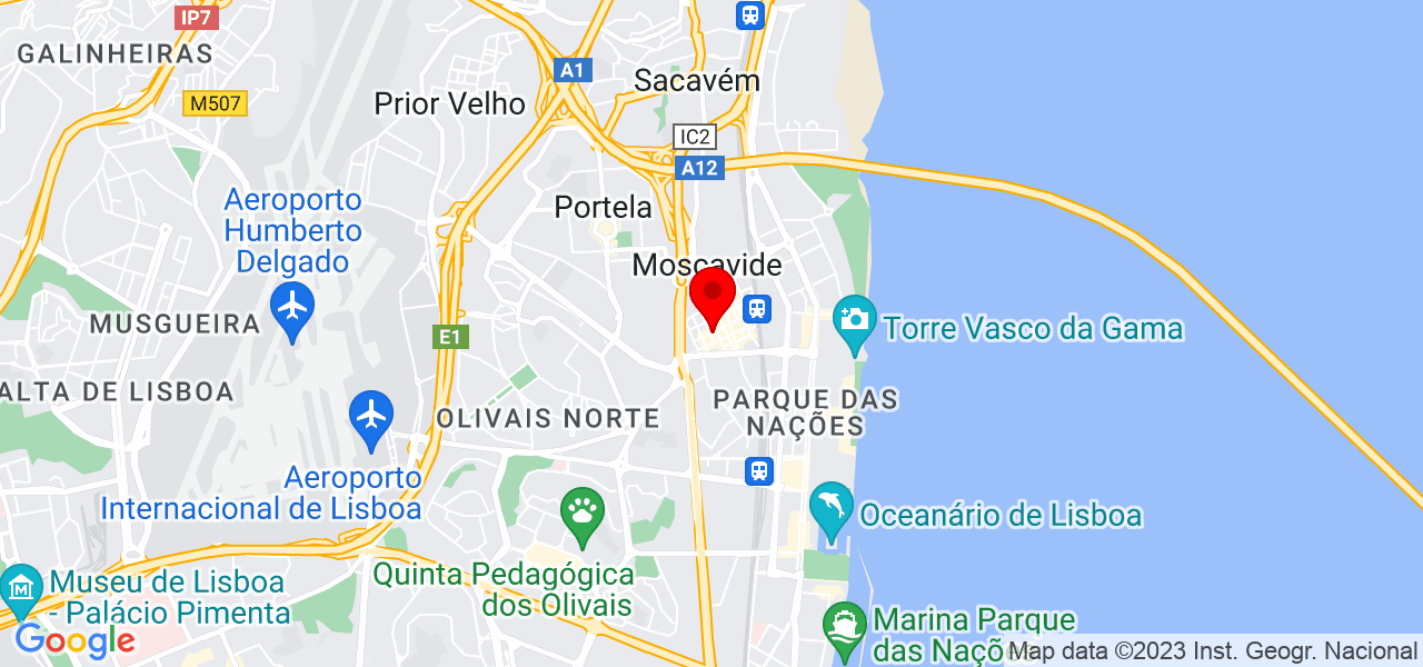 C&aacute;tia Costa - Lisboa - Loures - Mapa