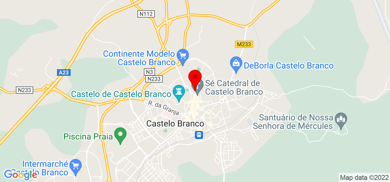 Daniela - Castelo Branco - Castelo Branco - Mapa