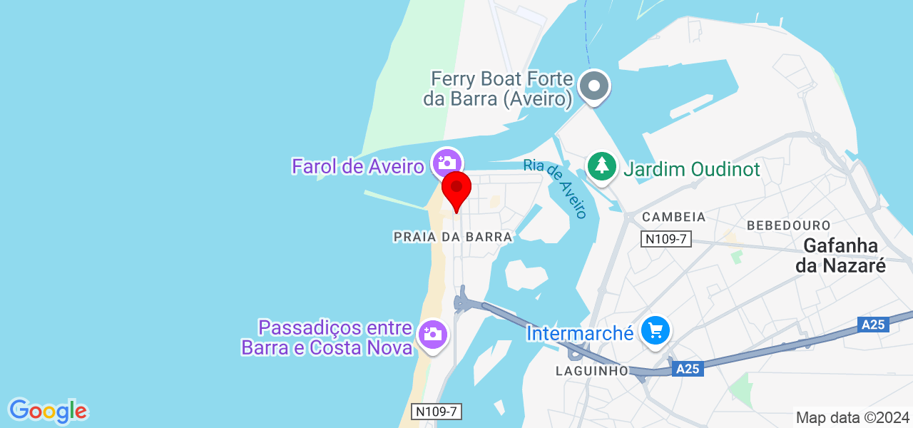 Nora Oliveira - Aveiro - Ílhavo - Map
