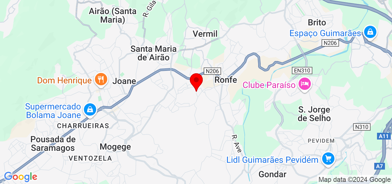 José Paiva - LOJA9 - Braga - Guimarães - Map