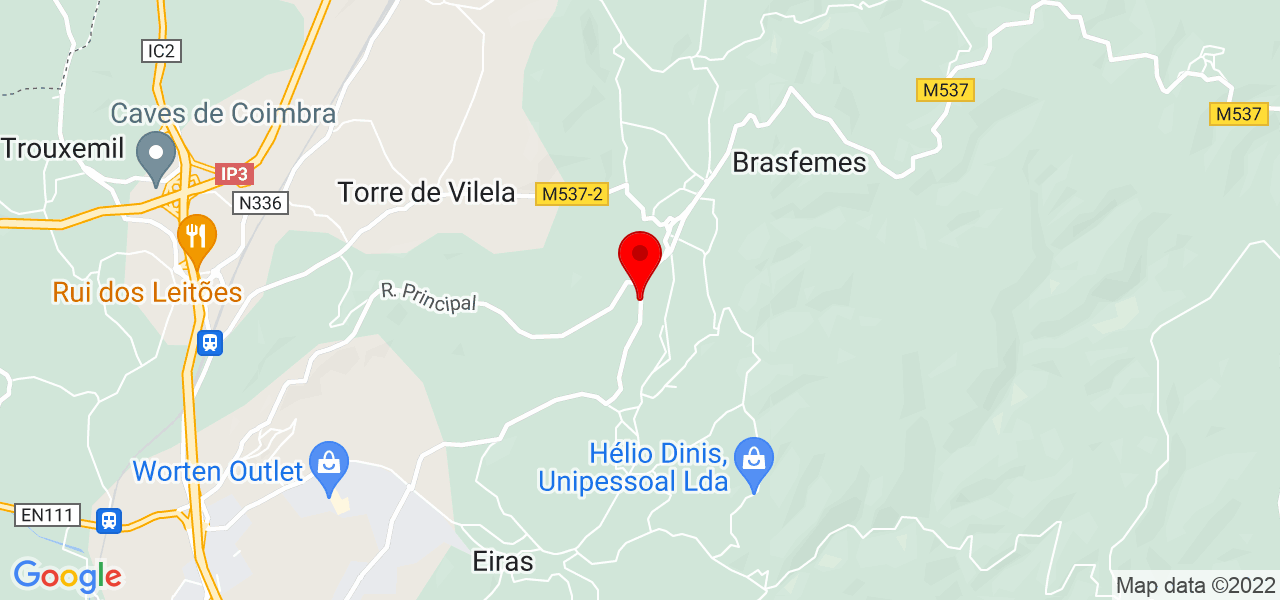 Vera Silva - Coimbra - Coimbra - Mapa