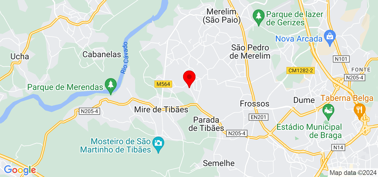 Prof. Jochen Rebhan - Braga - Braga - Mapa