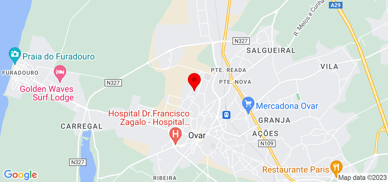 RPT - Rui Pedro - Aveiro - Ovar - Mapa