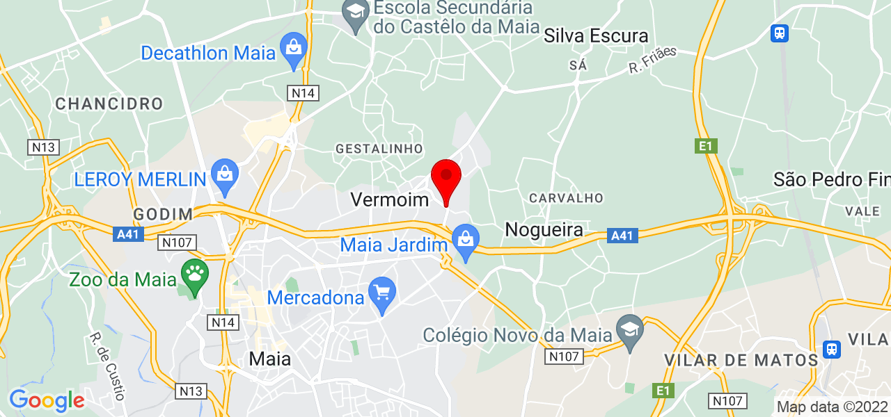 BadDab - Porto - Maia - Mapa