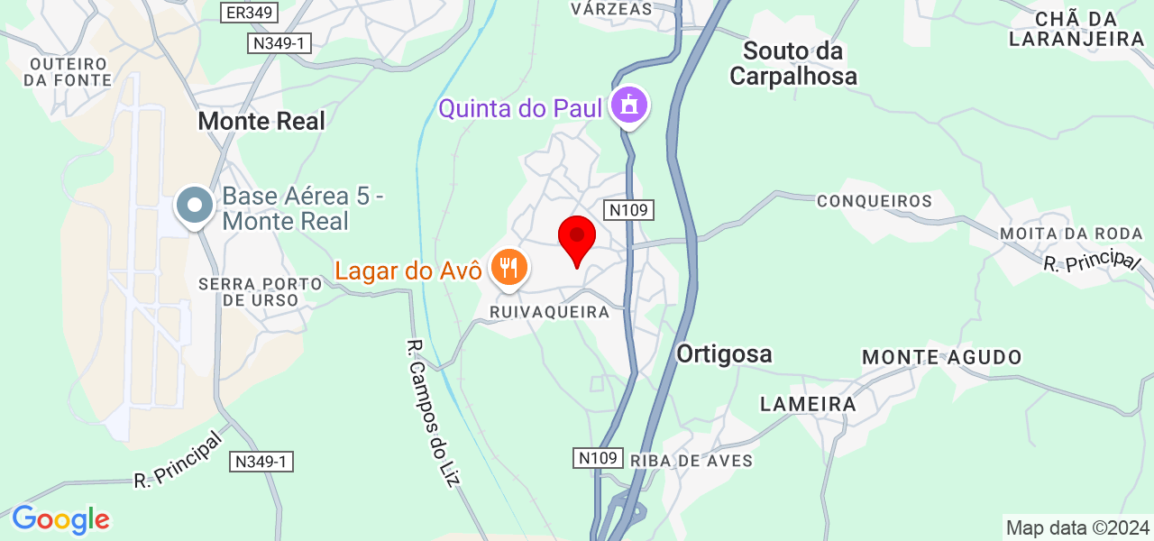 Sandrina Duarte - Leiria - Leiria - Mapa