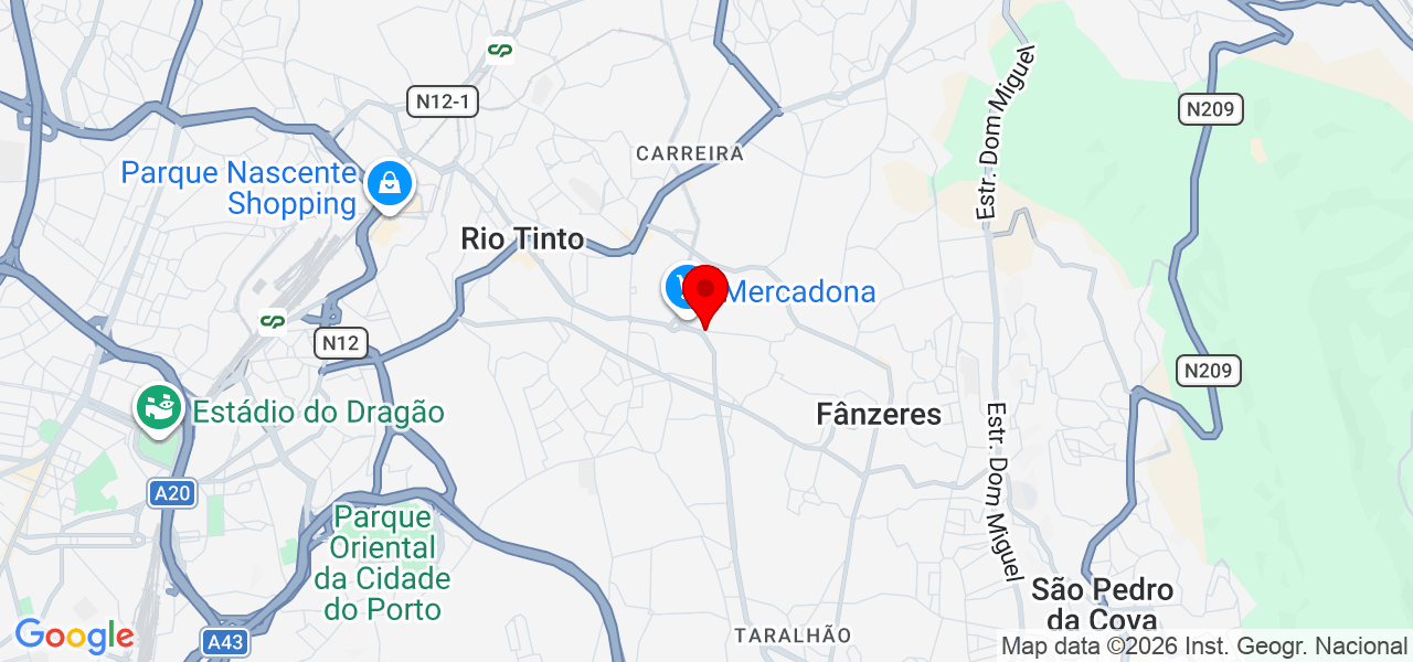 Kaique Teodoro - Porto - Gondomar - Map