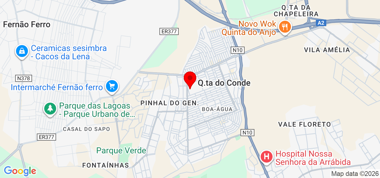 Homana - Ana Ribeiro - Setúbal - Sesimbra - Mapa