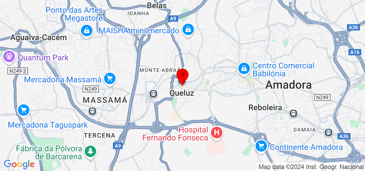 Hugo Maximiano - Lisboa - Sintra - Map