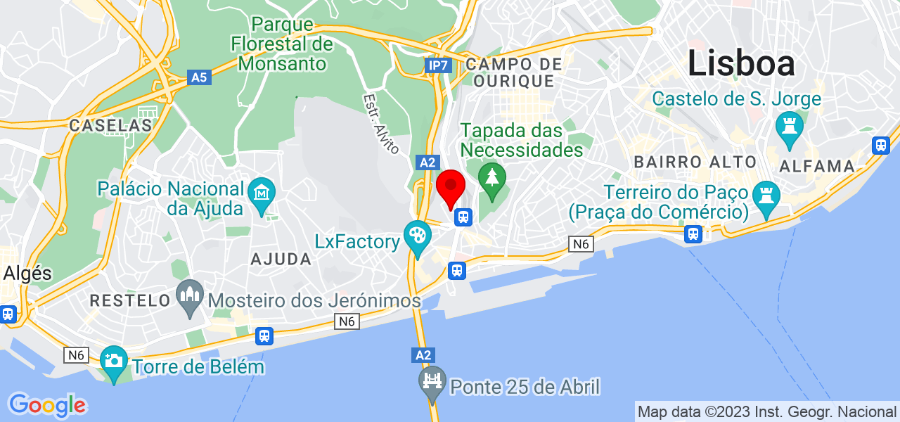 INFINITE LINE, LDA - Arquitectura, Engenharia e Constru&ccedil;&atilde;o - Lisboa - Lisboa - Mapa