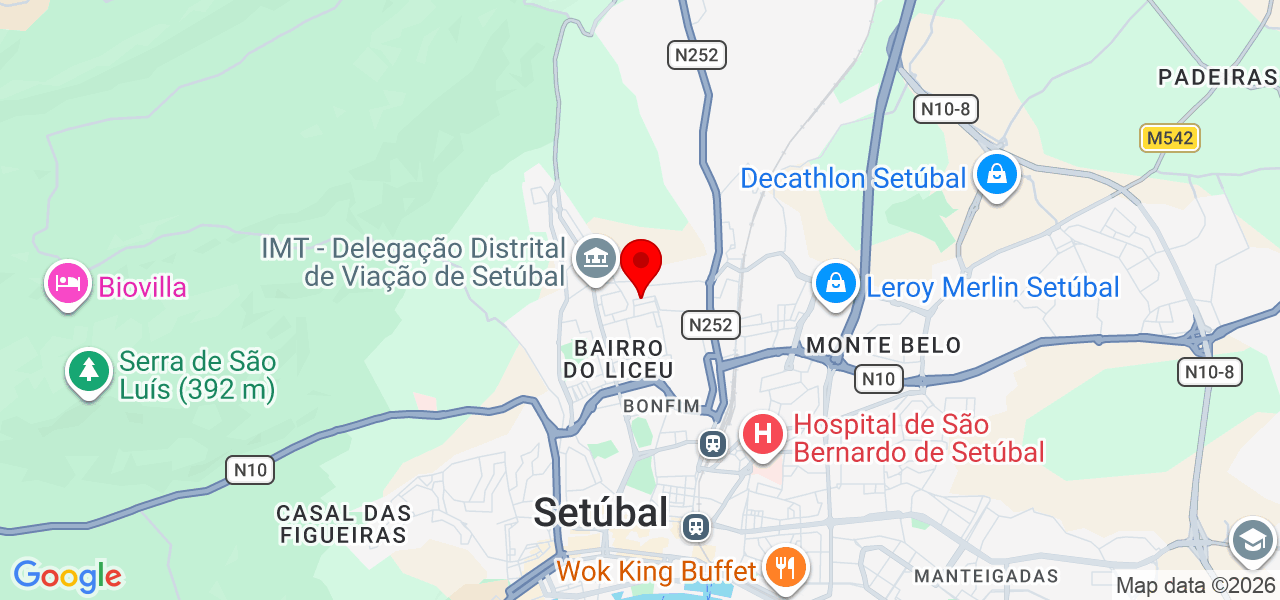 Joana Sales - Setúbal - Setúbal - Mapa