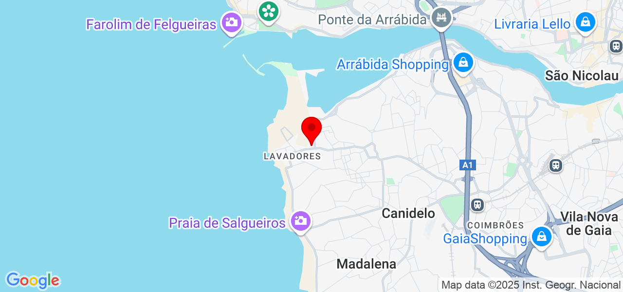 DigitalWorks - Porto - Vila Nova de Gaia - Map