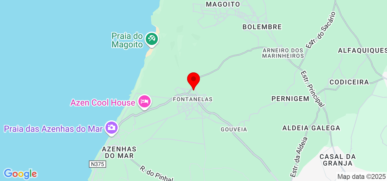 Maria Almeida - Lisboa - Sintra - Map