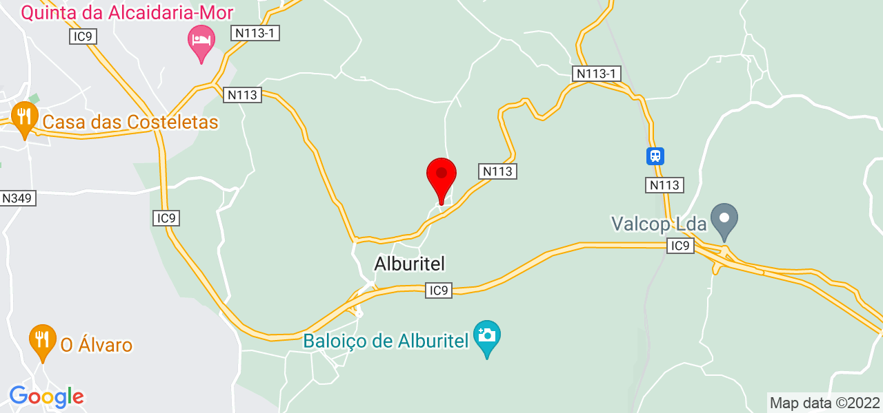 Duarte Santos - Santarém - Ourém - Mapa