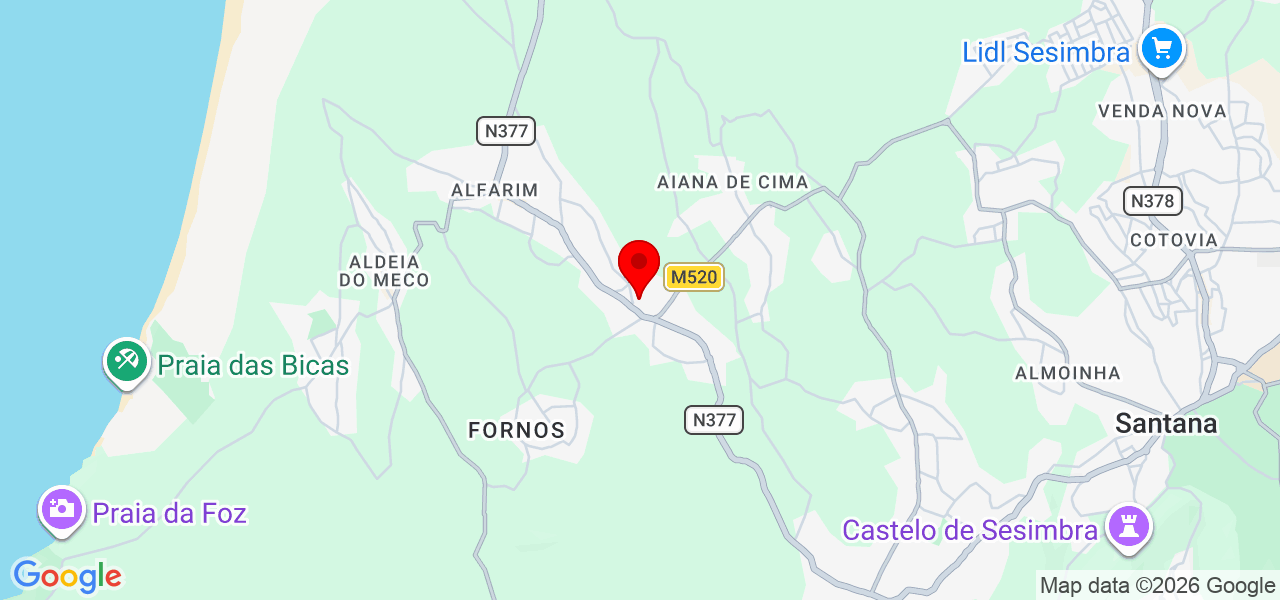 Patricia Almeida - Setúbal - Sesimbra - Mapa
