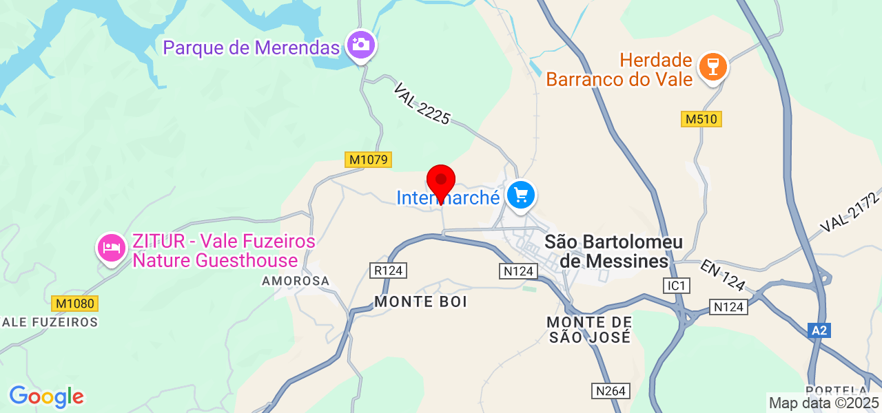 I.R - Faro - Silves - Mapa