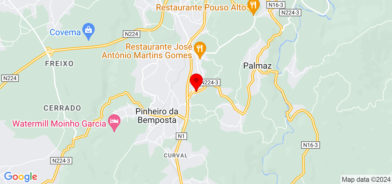 Lopes - Aveiro - Oliveira de Azeméis - Mapa