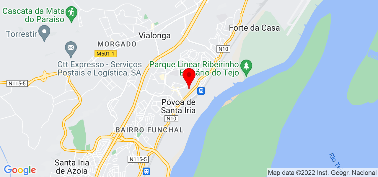 Camila Lima - Lisboa - Vila Franca de Xira - Mapa