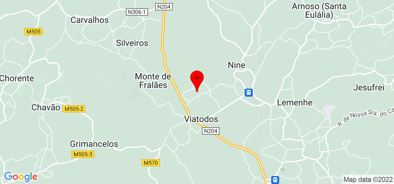 Ant&oacute;nio Oliveira - Braga - Barcelos - Mapa