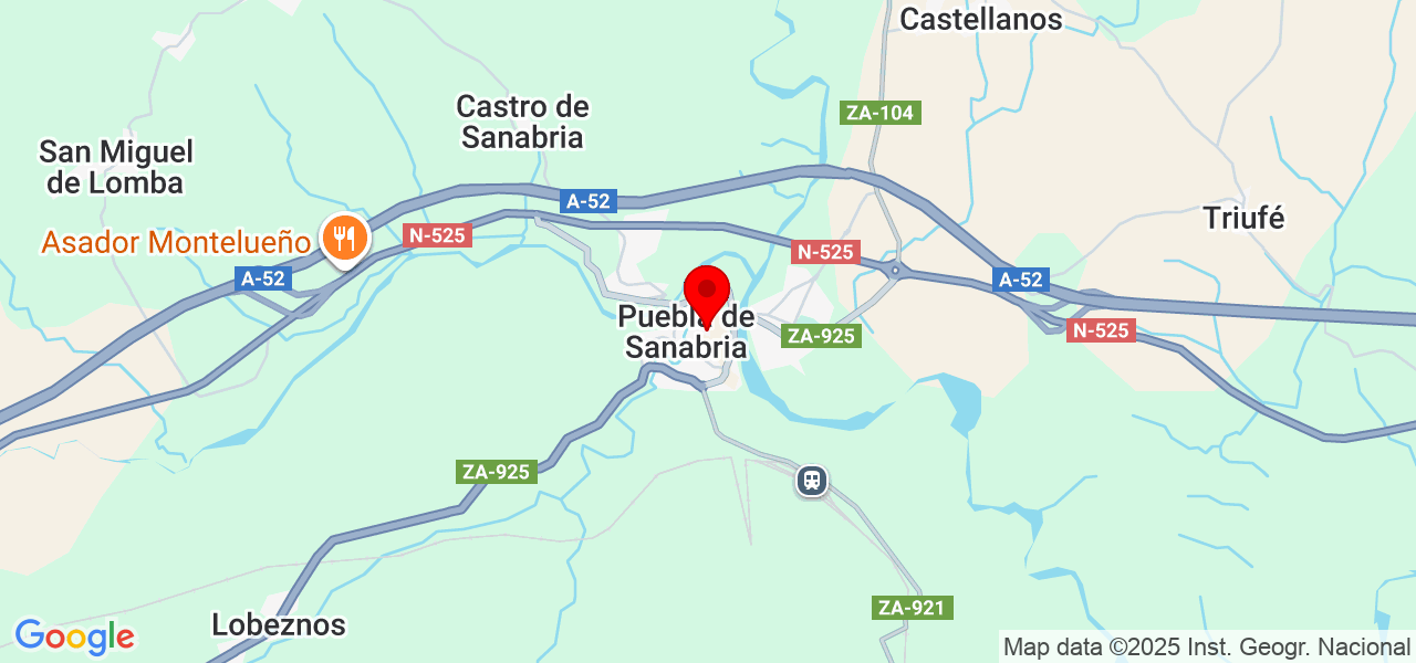 Eugenio ramos - Castilla y León - Puebla de Sanabria - Mapa