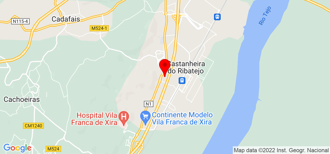 Fernanda - Lisboa - Vila Franca de Xira - Mapa