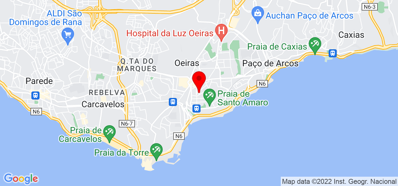 Filipe Mello - Lisboa - Oeiras - Mapa