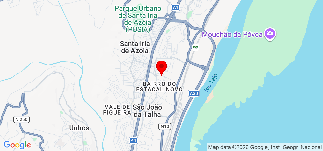 Thega Engenharia e Pintura - Lisboa - Loures - Mapa