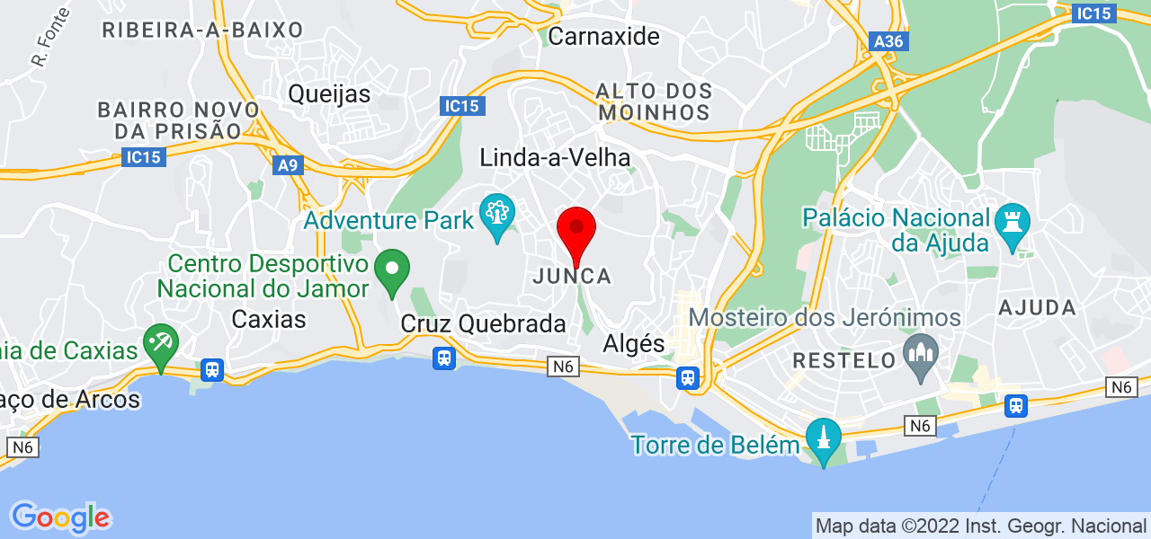 Maria - Lisboa - Oeiras - Mapa