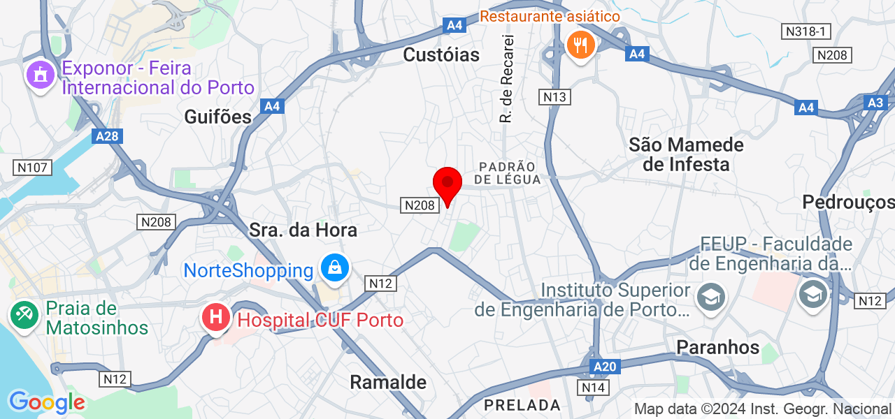 Diogo Santos - Porto - Matosinhos - Mapa
