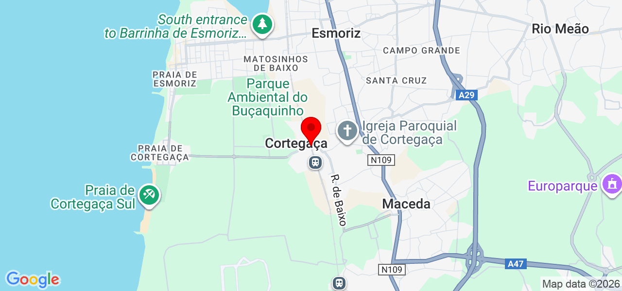Jc renova - Aveiro - Ovar - Mapa