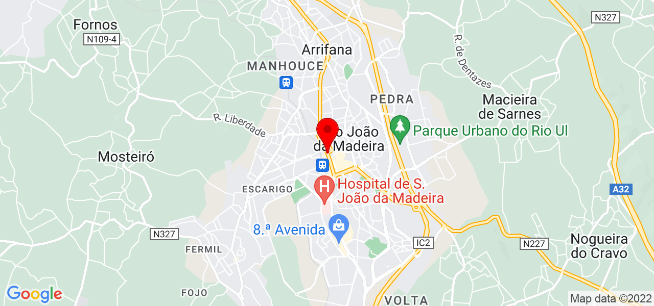 Karen Giazzon - Aveiro - São João da Madeira - Map