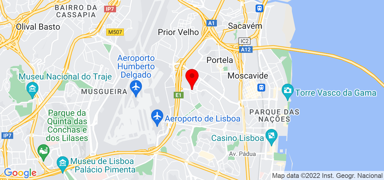 Chaves dos Olivais - ADRIANO LUCAS CARONHO - Lisboa - Lisboa - Mapa