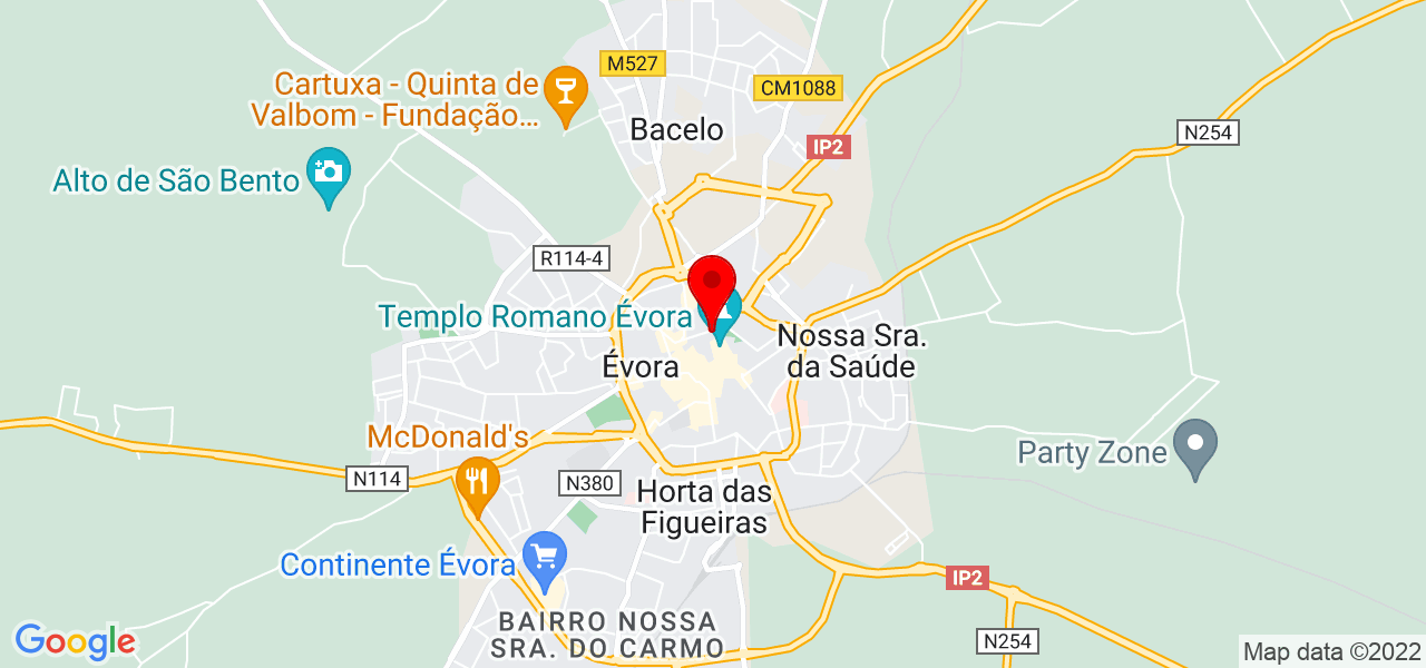 Aloe Boutique - Évora - Évora - Mapa