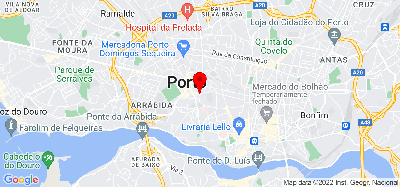 danslap - Porto - Porto - Mapa