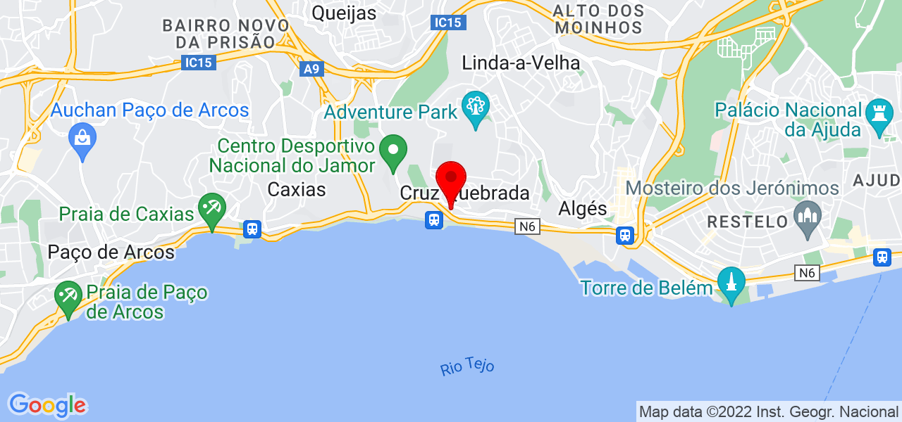 Liliana Silva - Lisboa - Oeiras - Mapa