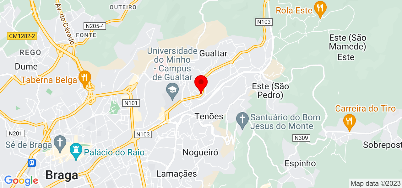 BragaNet Suporte de TI - Braga - Braga - Map
