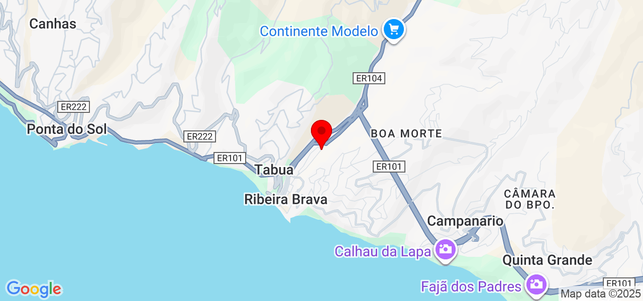 José Roberto gomes - Madeira - Ribeira Brava - Mapa
