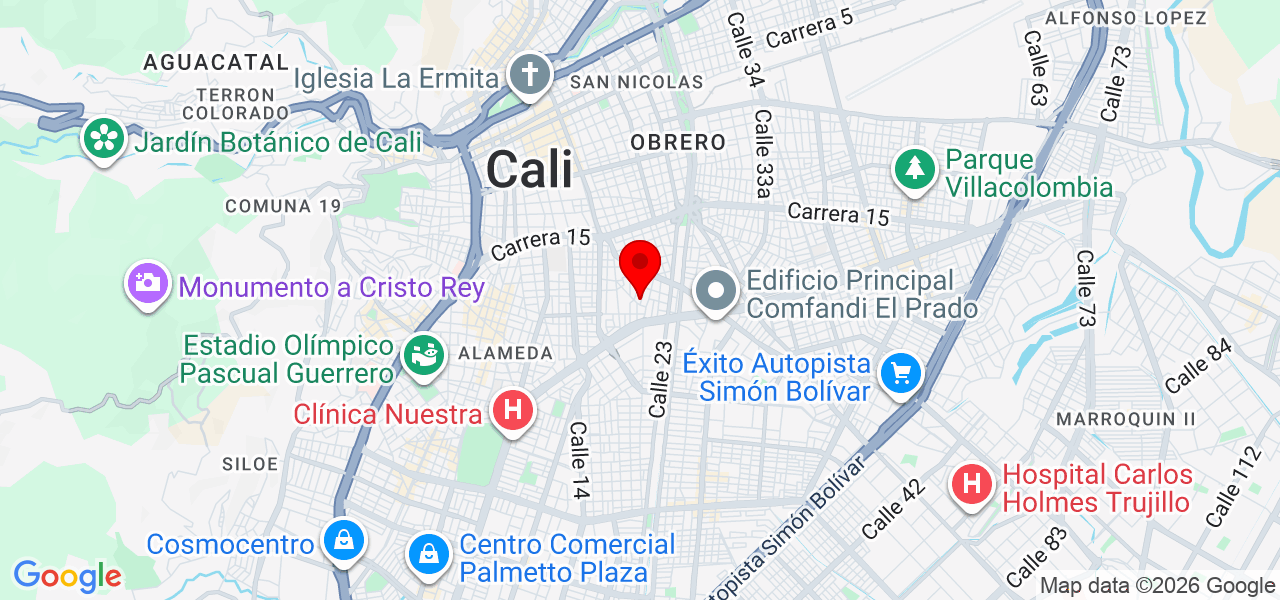 Deivi Alexander flores, - Valle Del Cauca - Cali - Map