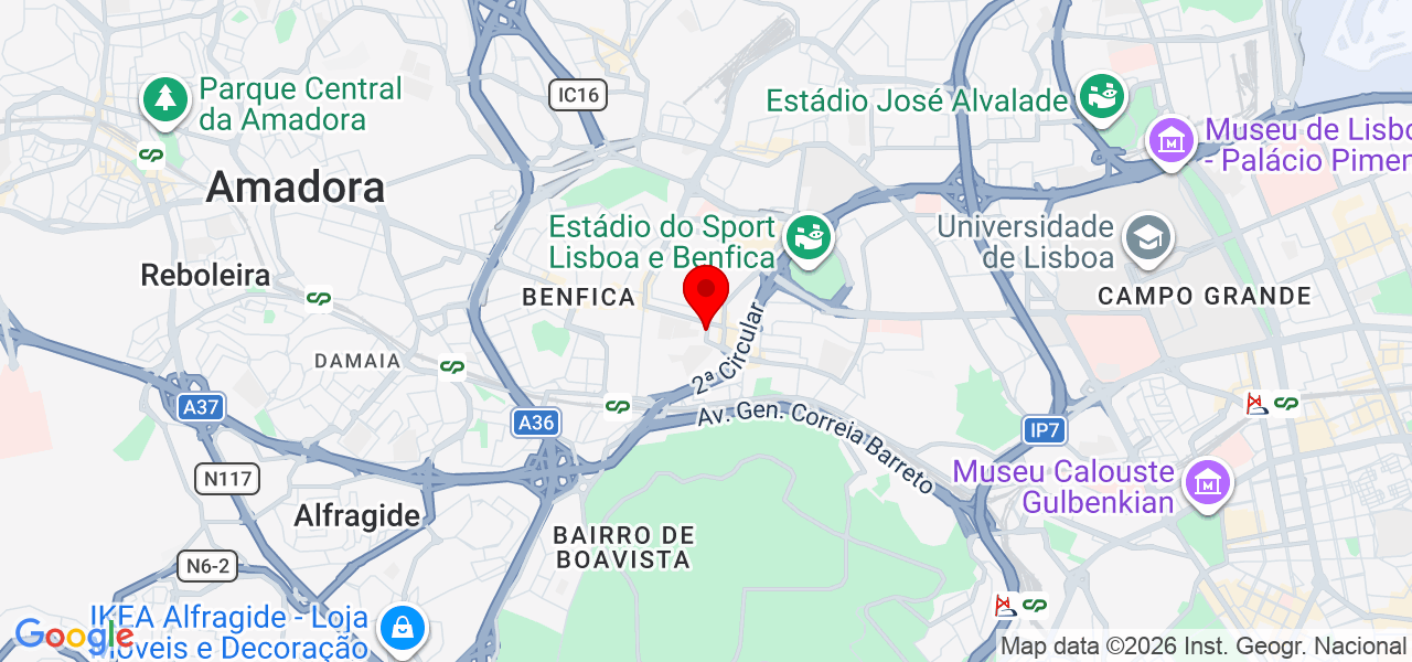 Simone Morais - Lisboa - Lisboa - Carte