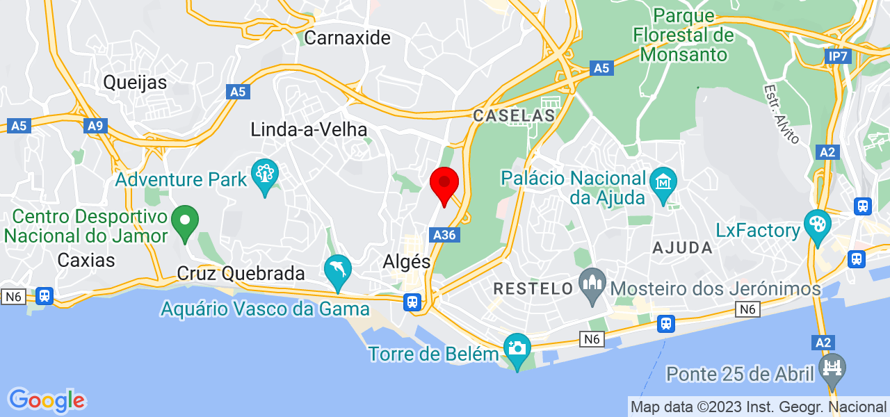 Axel Lima - Lisboa - Oeiras - Karte