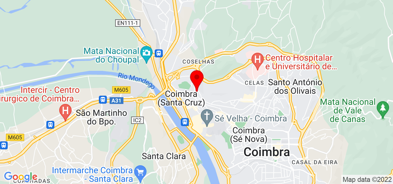 COCEN, LDA. - Coimbra - Coimbra - Mapa