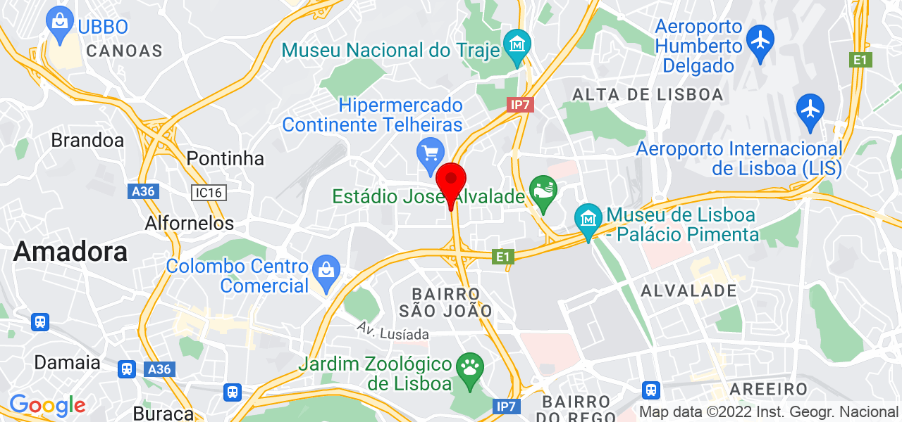 Mofiasu - Lisboa - Lisboa - Mapa