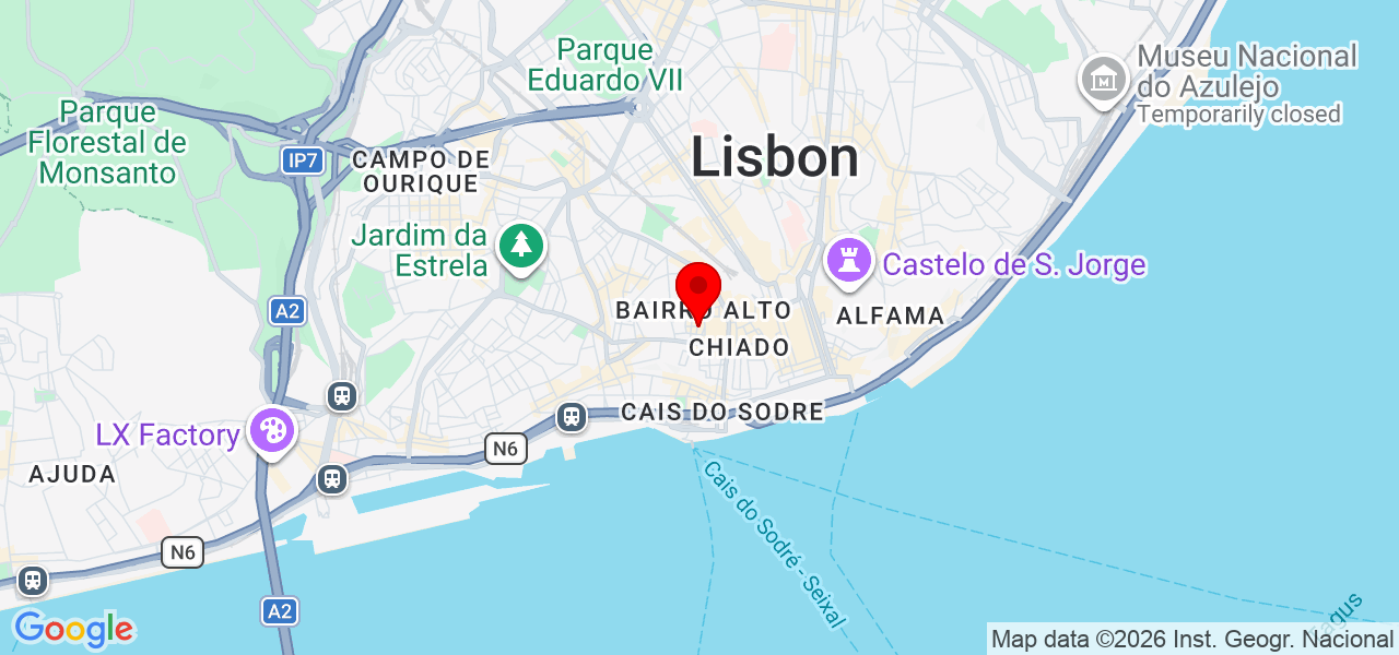 Dani Sierra - Lisboa - Lisboa - Mapa