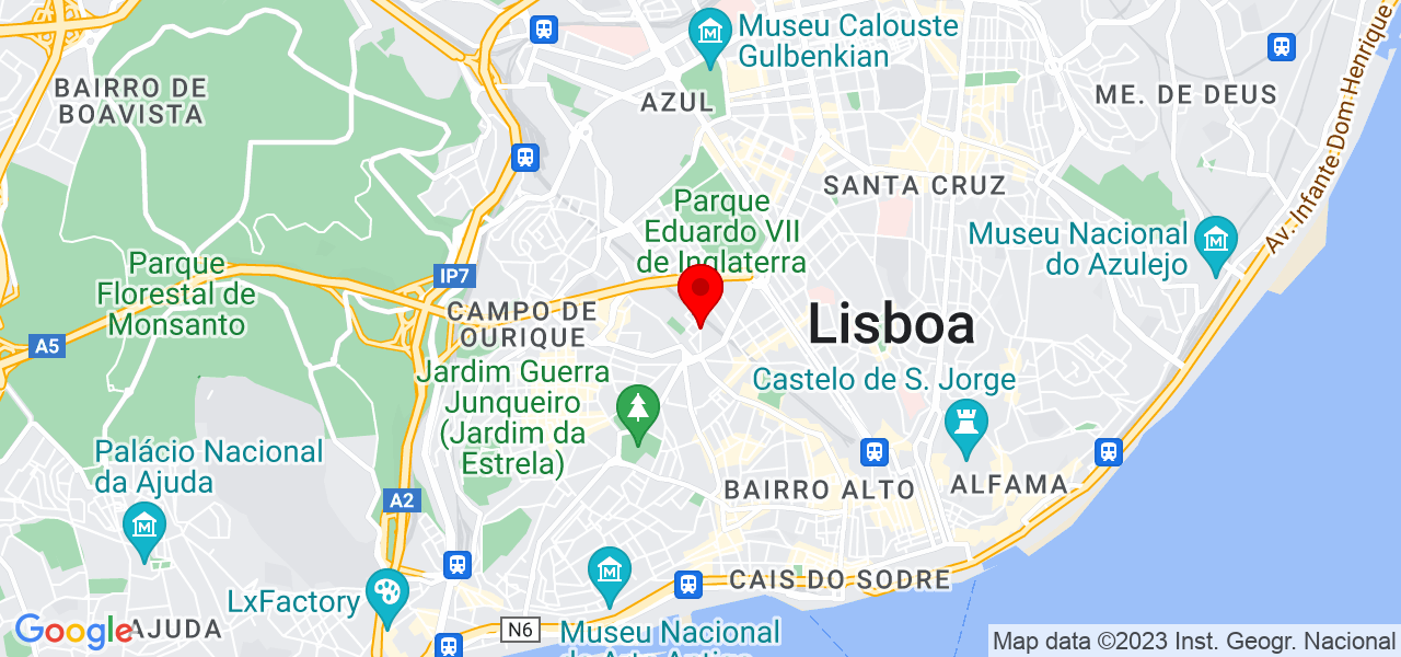 Andr&eacute; Maceira - Lisboa - Lisboa - Mapa