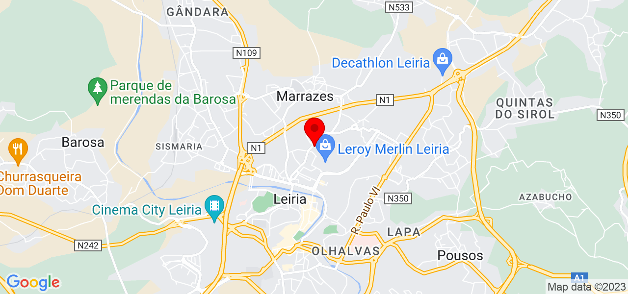 Marco Ferradini - Leiria - Leiria - Mapa