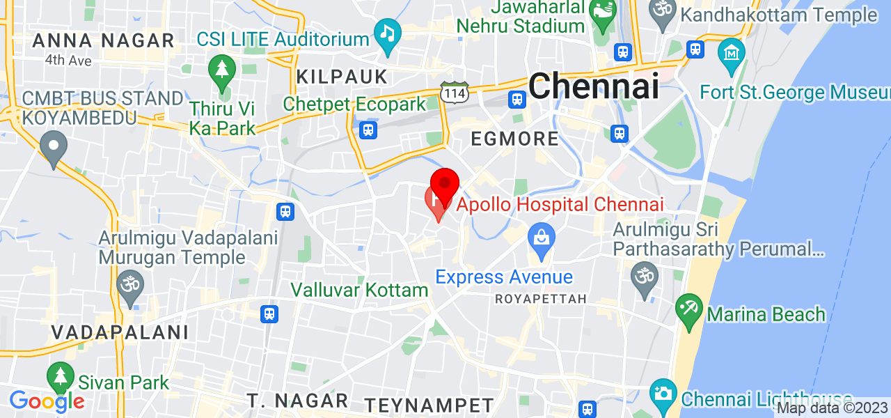 Madras Travels &amp; Tours (Pvt) Ltd - Chennai - Chennai - Map